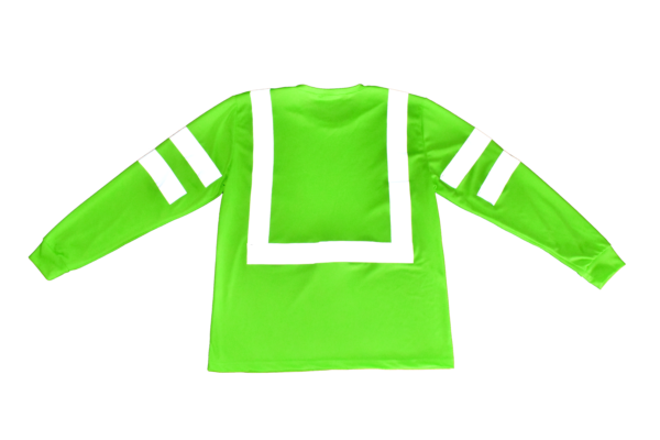 Playera Fluorescente Manga Larga - Imagen 2